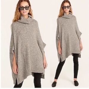 J.Crew Relaxed Turtleneck Poncho